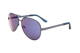 Guess Blue Mirror Pilot Mens Sunglasses GF0173 90X 61
