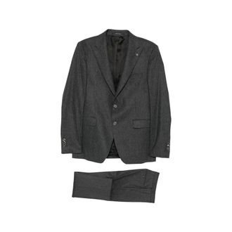 Tagliatore Pinstriped Wool Suit