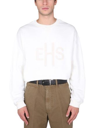 East Harbour Surplus Cotton-Jersey Sweatshirt - White