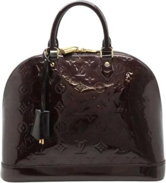 Louis Vuitton Pre-owned Handbags, female, Purple, Size: ONE SIZE Pre-owned Vintage Handbag