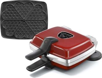 Lagrange Gofrera Super 2 Roja Antiadherente 1000w