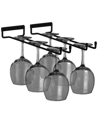 Sorbus Pack Of 2 Wine Glass Racks