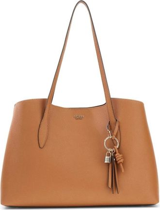 Guess Melody 2 In 1 Tote - Dames - Shoppers - Bruin - S - Leer - Tassen