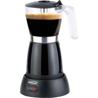 Brentwood Electric Moka Pot Espresso Machine in Black at Nordstrom