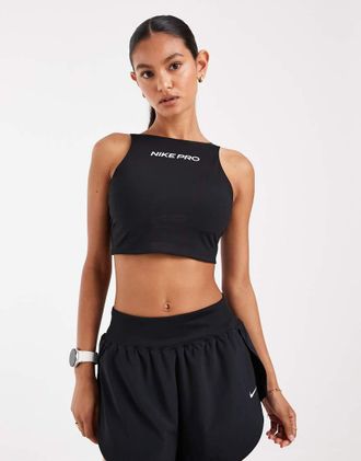 Nike Pro Dri-FIT - Reggiseno sportivo imbottito nero