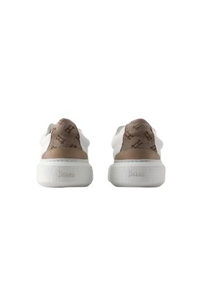 Herno Leather Low-Top Sneaker - White