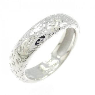 Herm&egrave;s White Gold (18K) Band Ring (Pre-Owned)
