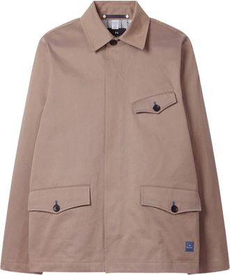 Paul Smith Giacca con zip - Toni neutri