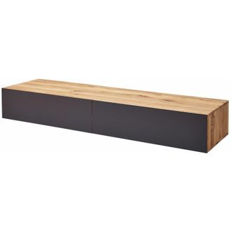 Massivmoebel24 mobile tv in legno di Quercia Selvatica/ Cerro 195x52x32 quercia naturale oliato frankfurt 109