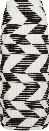 Trussardi Gonna lunga plissettata - - Skirts - Donna - Multicolore - S