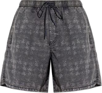 Diesel Conor-43-Dnm Zwemshorts - Heren - Strandmode - Grijs - XL - Katoen - Badmode