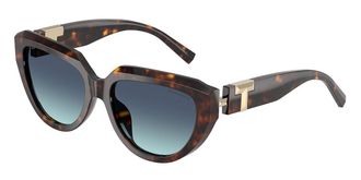 Tiffany & Co. TF4238U 84649S Womens Sunglasses Tortoiseshell Size 55