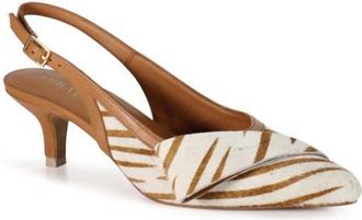 Diba SETTLE DOWN Slingback Pump in White/tan at Nordstrom, Size 9.5