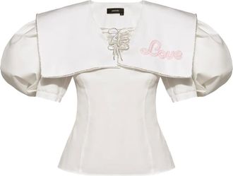 Anouki Shirt met borduurwerk - Wit