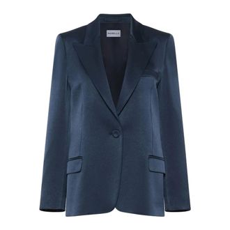 Marella Jassen, Dames, Blauw, XS, Polyester, Mllzimino Jas