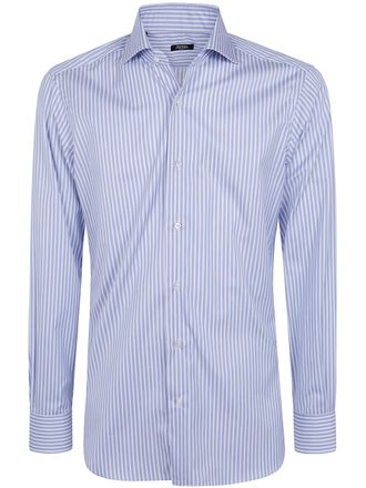 Barba Shirt Classic Stripes I1u13p0157073.U.01 Light Blue