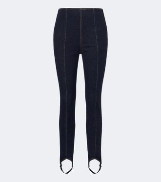 Veronica Beard Lydia stirrup slim jeans