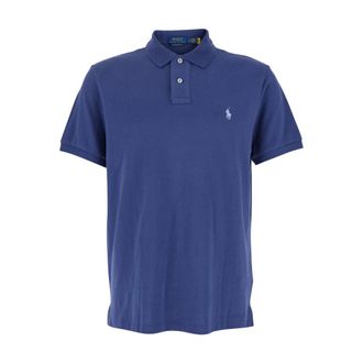 Polo Ralph Lauren Heren, Tops, Blauw, Maat: XL Piqu&eacute;