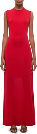 Helmut Lang Sleeveless Maxi Dress in Adrenaline Rush at Nordstrom, Size X-Small