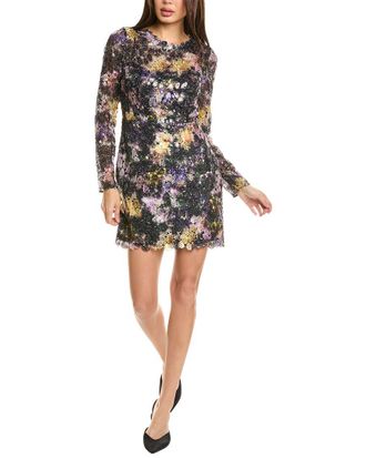 Monique Lhuillier Ml Monique Lhuillier Jenna Lace Mini Dress