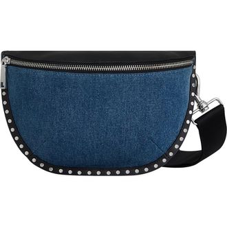 Rebecca Minkoff Darren Surplus Denim Swing Bag at Nordstrom