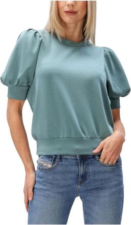 Minus Hoodies & sweatvesten, Dames, Blauw, M, Mslivana T-shirt
