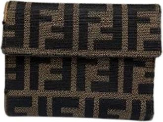 Fendi Pre-owned Wallets, female, Multicolor, Size: ONE SIZE Pre-owned Leather Wallet