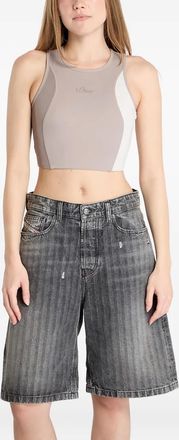 Dime Reggiseno sportivo con design color-block - Marrone