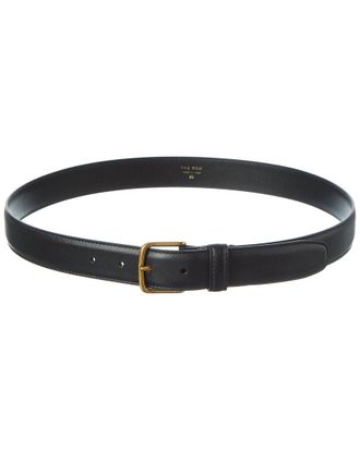 The Row Logo Leather Belt