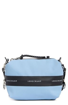 Longchamp Extra Small Le Pliage Energy Canvas Crossbody Bag in Sky Blue at Nordstrom