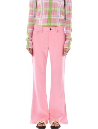 Marni Pink Cool Wool Pants