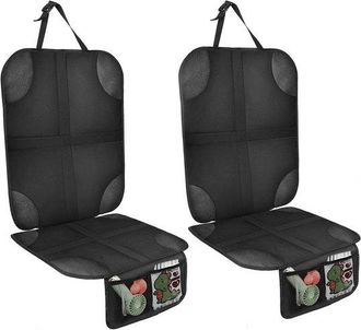 OEM Juego De Dos Protectores Para Asientos De Coche Infantiles, Impermeables Y Antideslizantes, Aptos Para Suv, Fabricados En Cuero Y Tela