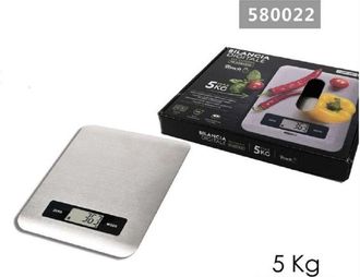 Trade Shop Trade Shop - Bilancia Da Cucina Digitale Touch In Acciaio Portata Max. 5kg Display Lcd 580022