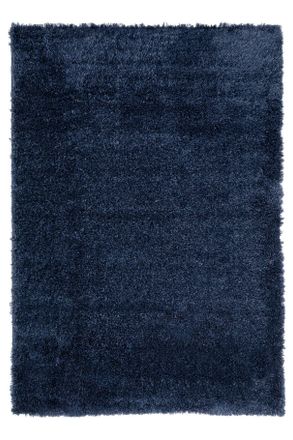 Kukoon Soft Fluffy Thick Pile Shaggy Area Rug, Living Room Bedroom Carpet Runner in Navy | Size: 240 cm x 330 cm