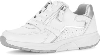 Gabor Womens Low-Top Trainers, Womens Sandals, White Silver 52, 4-4.5 UK