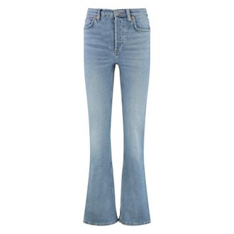 Re/Done Boot-cut Jeans, female, Blue, Size: W25 70s Boot-cut Jeans