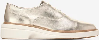 Cole Haan Womens &Oslash;riginal Grand CitySpectre Oxford Shoes - Gold Size 10.5