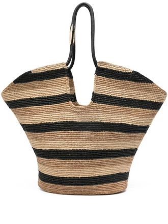 Zimmermann large Goldentime tote bag - Beige