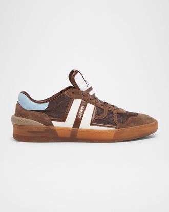 Lanvin Men & apos;s Clay Mesh Low-Top Sneakers