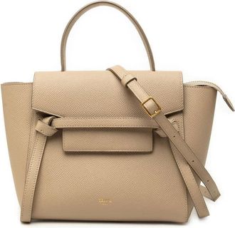 Celine Pre-owned Celine Nano Grained Calfskin Belt Bag Ladies 29DF2T9TAQ1HBJV7