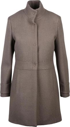 La Kore Turquoise Wool-Blend Coat