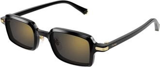 Cartier Sunglasses, unisex, Black, Size: 49 MM Ct0539S 001 Sunglasses