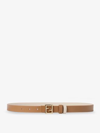 Fendi Cintura FF in pelle - FENDI - gender_Woman