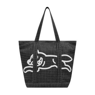Icecream Icecream - Running Dog Ripstop Denim Tote Bag - Dames - Tassen - Zwart - Maat: ONE Size Denim
