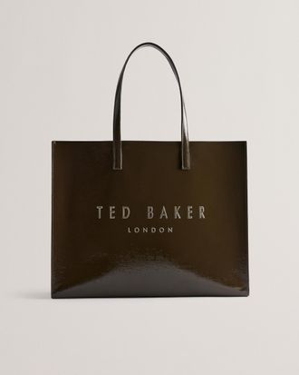 Ted Baker CRIKON Dames Extra Grote Gecrinkelde Icon Tas