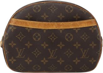 Louis Vuitton Blois Monogram Canvas Brown Canvas Handbag (Pre-Owned)