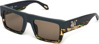 Just Cavalli Authentieke brillen met eersteklas service - unisex - Zonnebrillen - Blauw - 53 MM - Accessoires