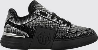 Philipp Plein Sneakers in pelle con strass