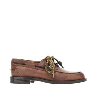 Dsquared2 D2 Cottage leather boat shoes Man 40