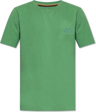Paul Smith Hombre, Camisetas, Verde, Talla: M